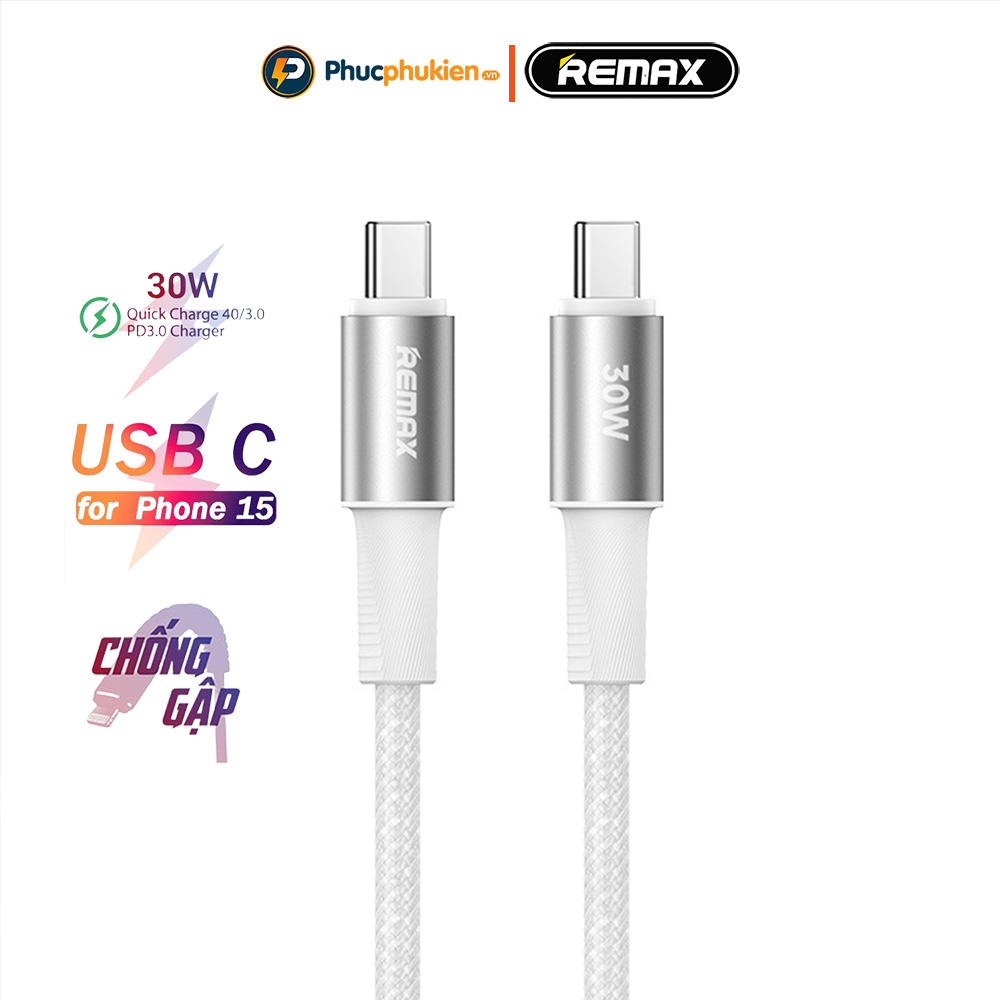 Dây sạc Remax C100 chính hãng
