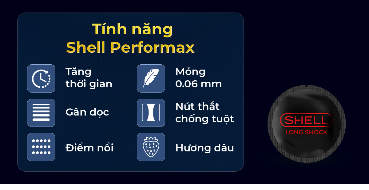 Bao cao su Shell Dino Trice - 1 bao gai, 2 hàng bi + 1 bao Shell ...