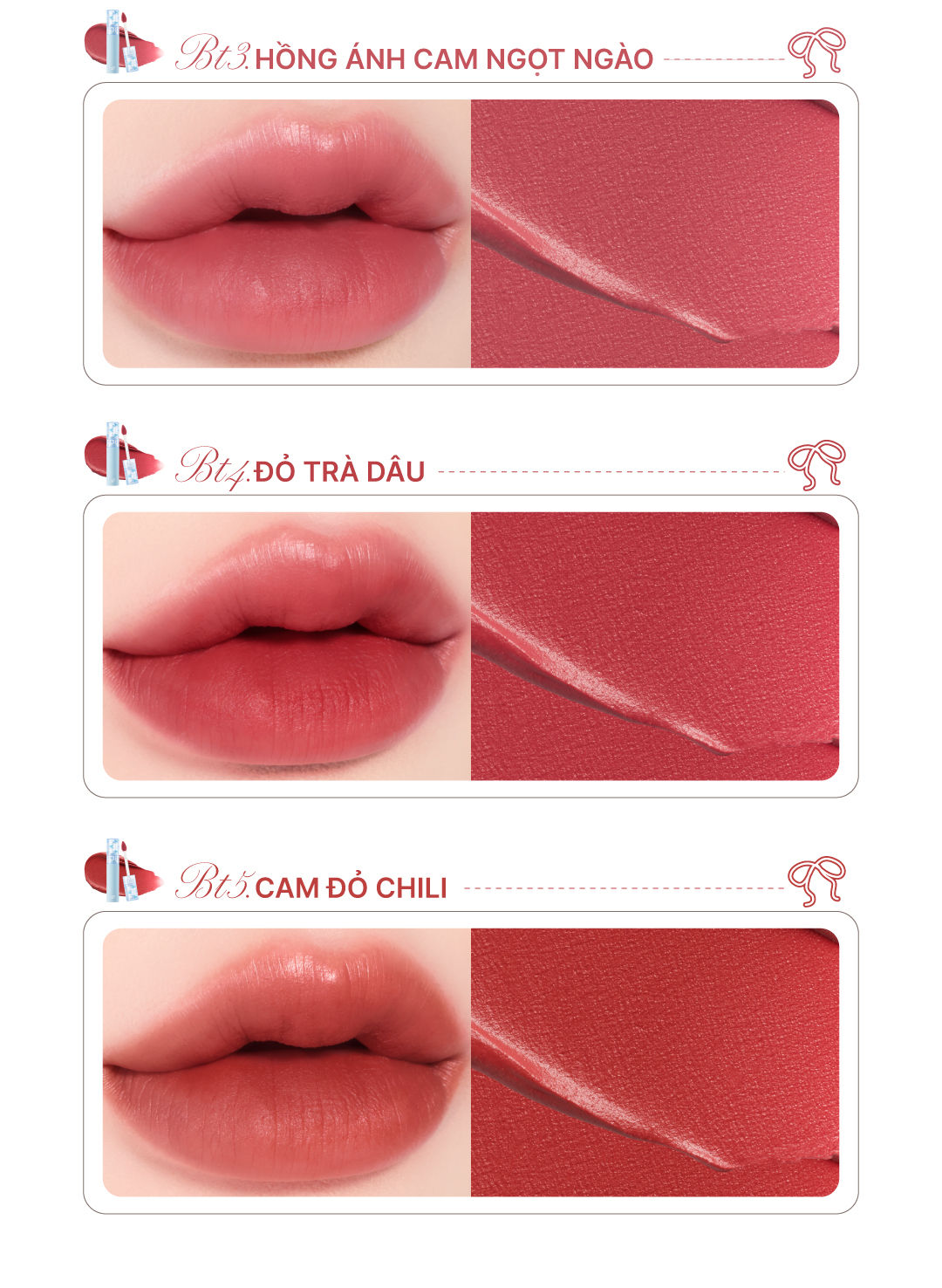 Mô tả Son Kem Lì Foif Daily Blur Tint - 5