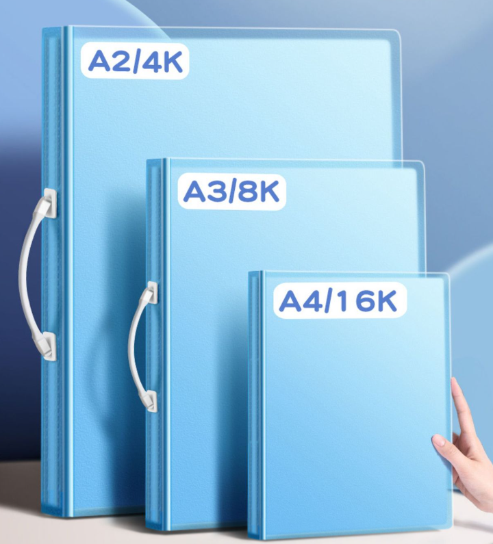 Bìa nhựa File lá A3 kích thước lá 430*300mm - A2 595*435 mm Clear Book ...