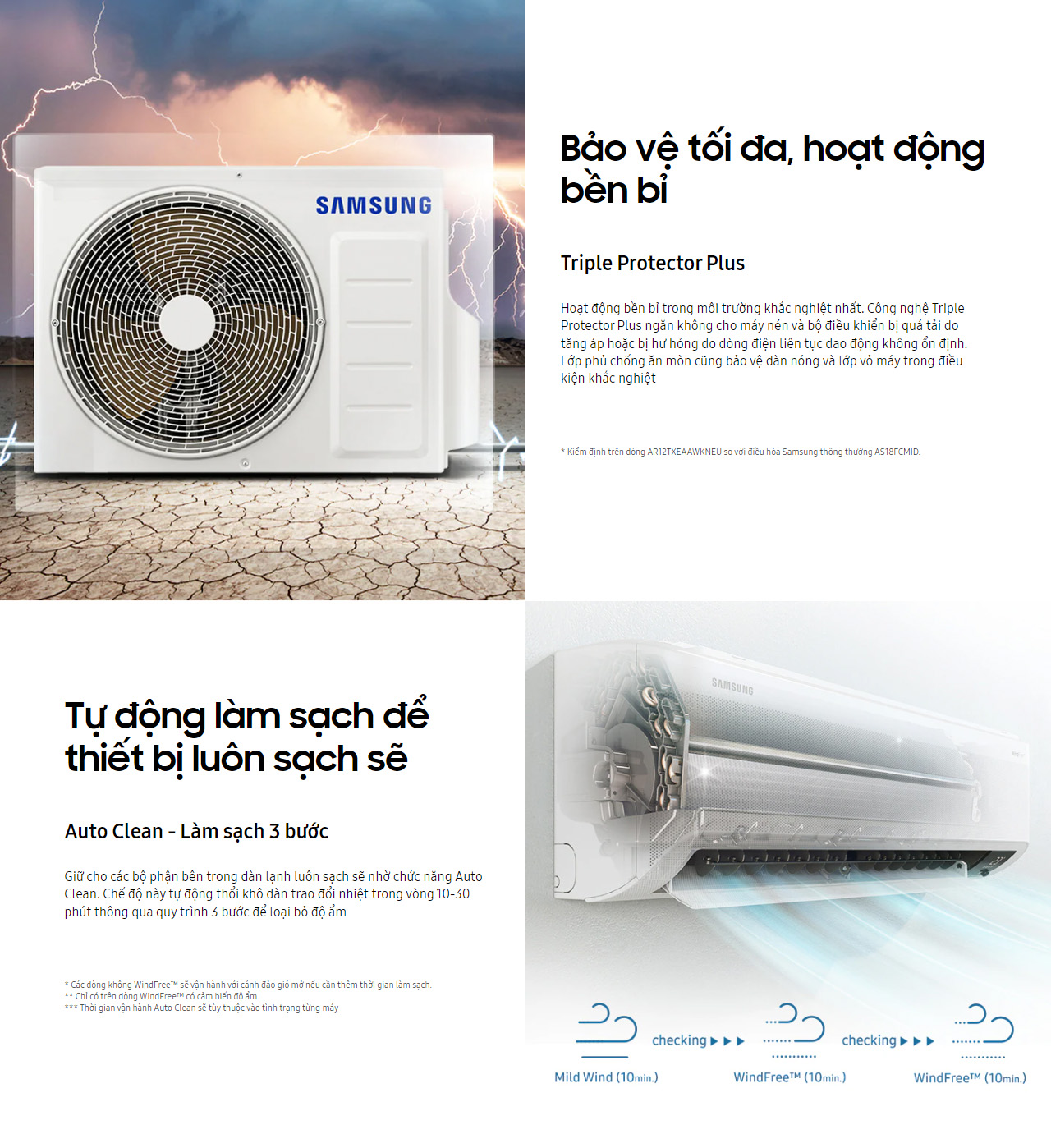 Mô tả Điều hòa Samsung WindFree Wifi Inverter 1.0 HP F-AR10CYFAA - 9