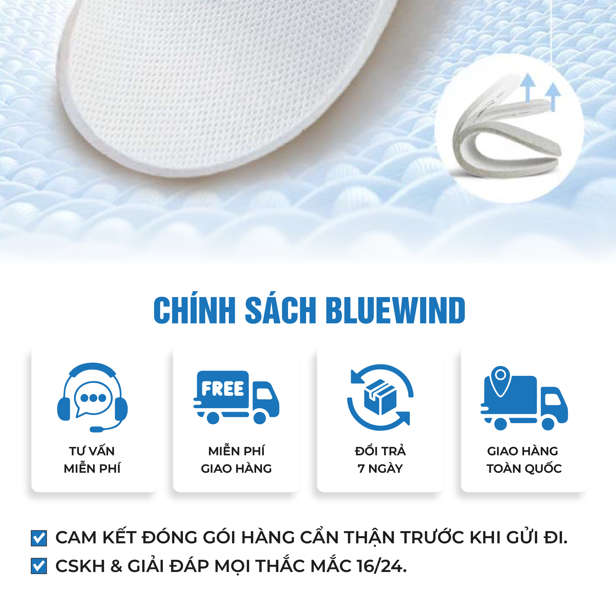 Giày BLUEWIND Semicircle