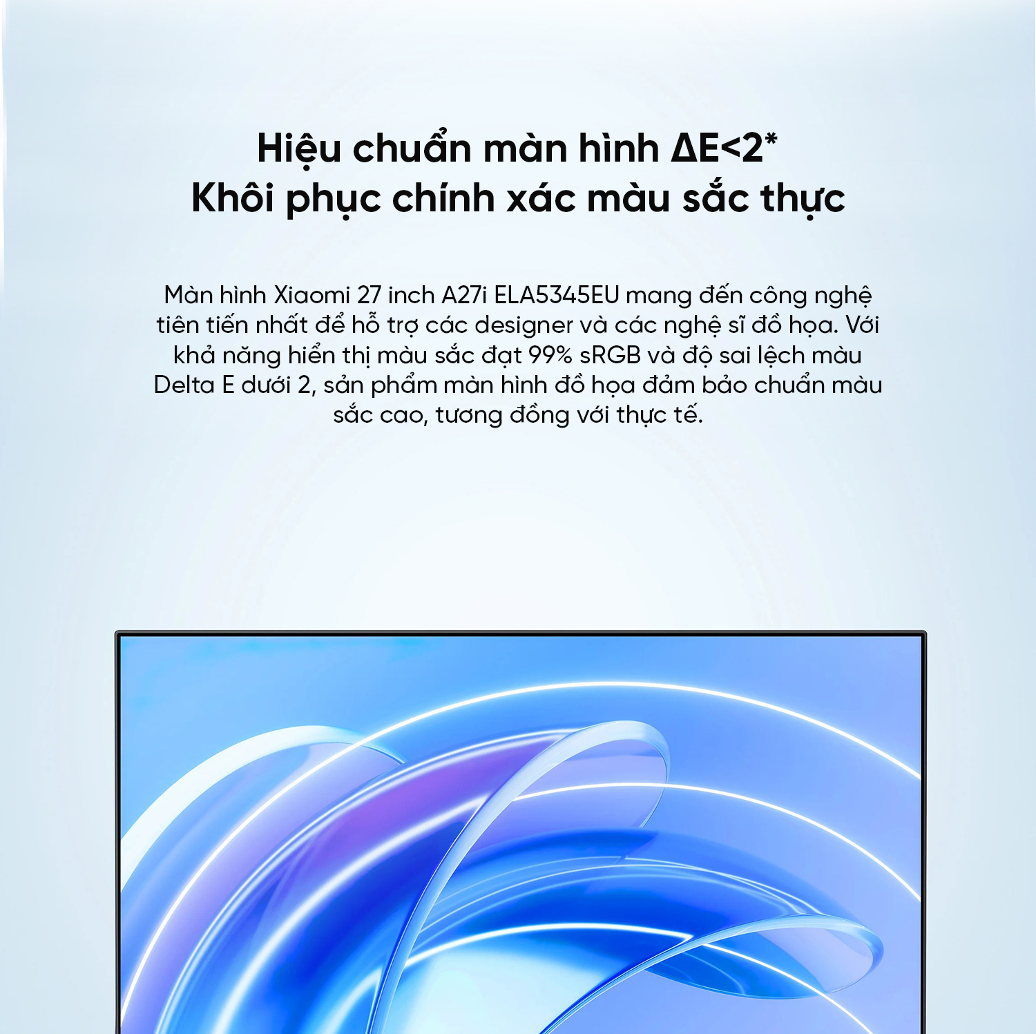 Mô tả Màn hình máy tính Xiaomi Monitor A27i EU ELA5345EU - Trải nghiệm giải trí và làm việc mượt mà - 8