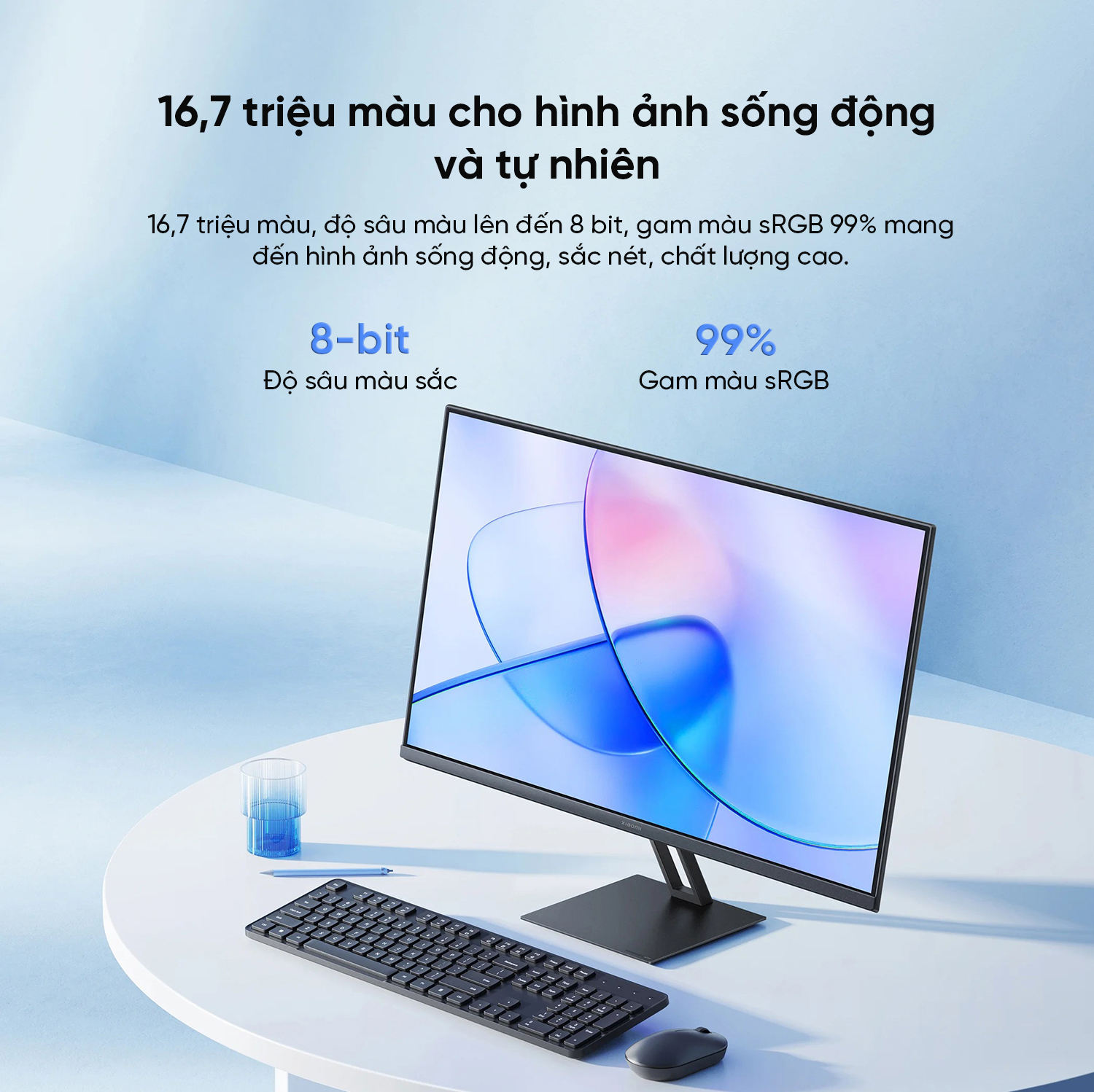 Mô tả Màn hình máy tính Xiaomi Monitor A27i EU ELA5345EU - Trải nghiệm giải trí và làm việc mượt mà - 9