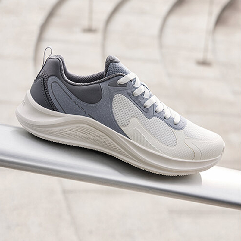 Mô tả Giày thể thao chạy bộ nam siêu nhẹ Basic-Running Anta Sports 9124C5518 Giày chạy bộ siêu êm, thoáng khi race chạy < 10km - 1