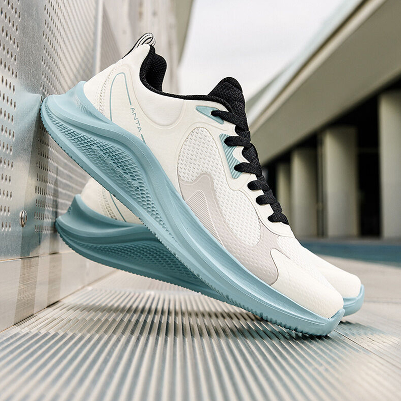 Mô tả Giày thể thao chạy bộ nam siêu nhẹ Basic-Running Anta Sports 9124C5518 Giày chạy bộ siêu êm, thoáng khi race chạy < 10km - 11