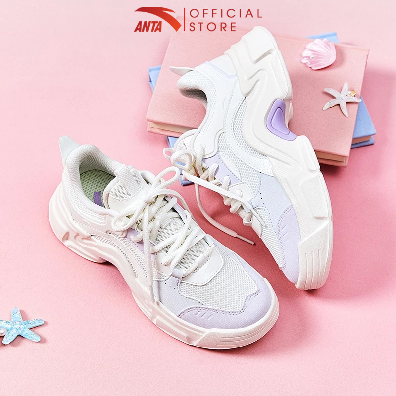 Mô tả Giày thời trang thể thao nữ Bunny Casual ANTA 9224B8821 Giày Sneaker nữ đế cao 5cm - 1