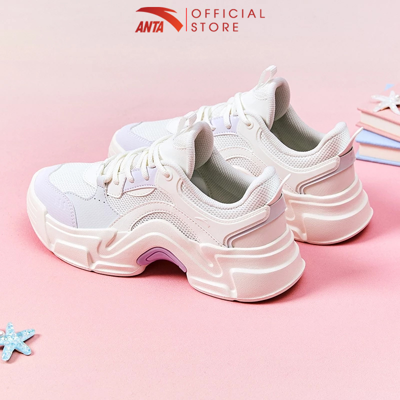 Mô tả Giày thời trang thể thao nữ Bunny Casual ANTA 9224B8821 Giày Sneaker nữ đế cao 5cm - 2