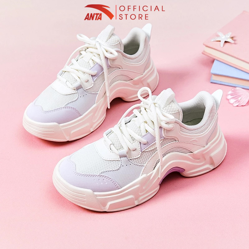 Mô tả Giày thời trang thể thao nữ Bunny Casual ANTA 9224B8821 Giày Sneaker nữ đế cao 5cm - 4
