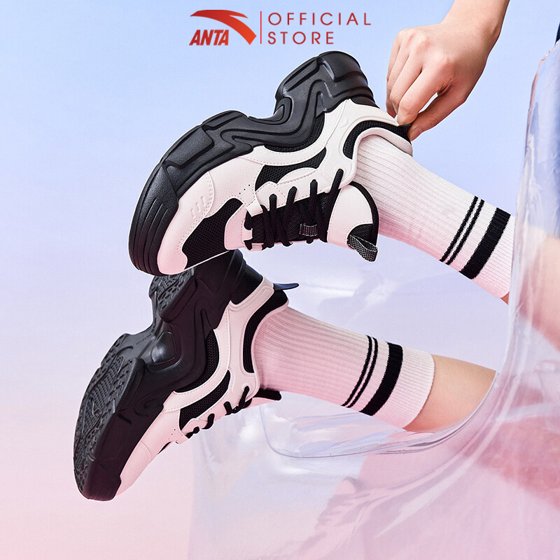 Mô tả Giày thời trang thể thao nữ Bunny Casual ANTA 9224B8821 Giày Sneaker nữ đế cao 5cm - 10