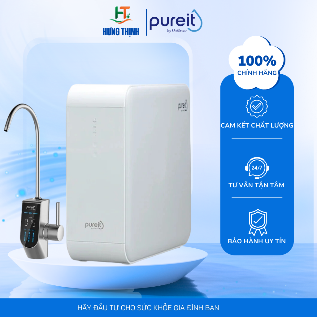 Mô tả Máy Lọc Nước Unilever Pureit Delica UR5840 Dung Tích  7000L Nước Tinh Khiết - 1