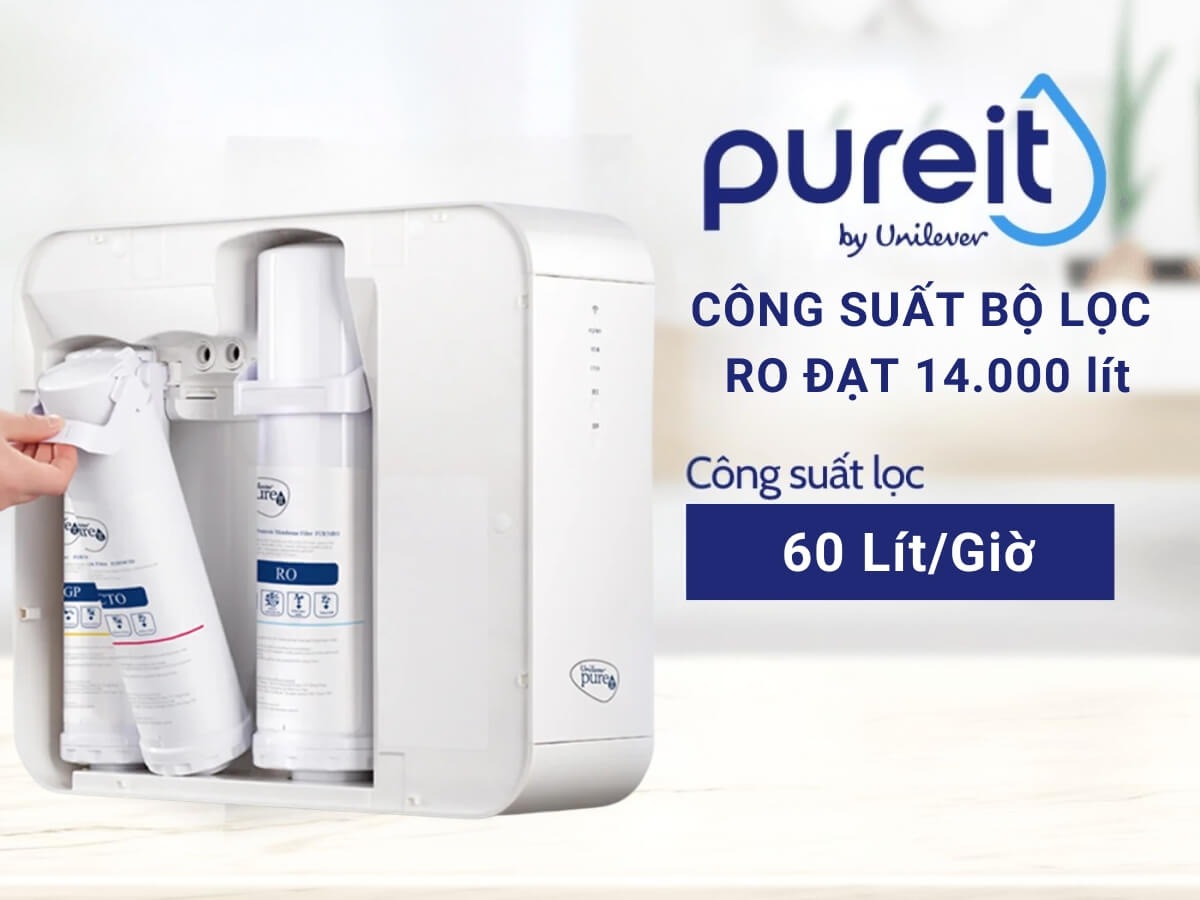 Mô tả Máy Lọc Nước Unilever Pureit Delica UR5440 Công Nghệ Hiện Đại, Kích Thước Nhỏ Gọn - 2