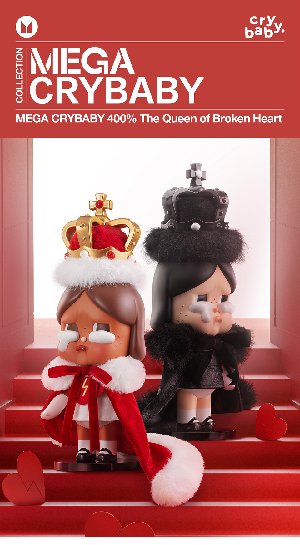 その他 MEGACRYBABY400%The Queen of Broken Heart MEGA CRYBABY 400% The Queen of Broken Heart - POP MART (Japan)