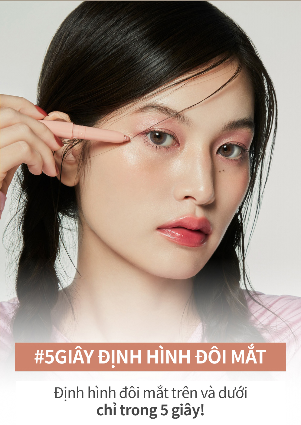 Mô tả Kẻ Mắt 2 Đầu Đa Năng hince New Depth Dual Color Stick 0.8g - 2
