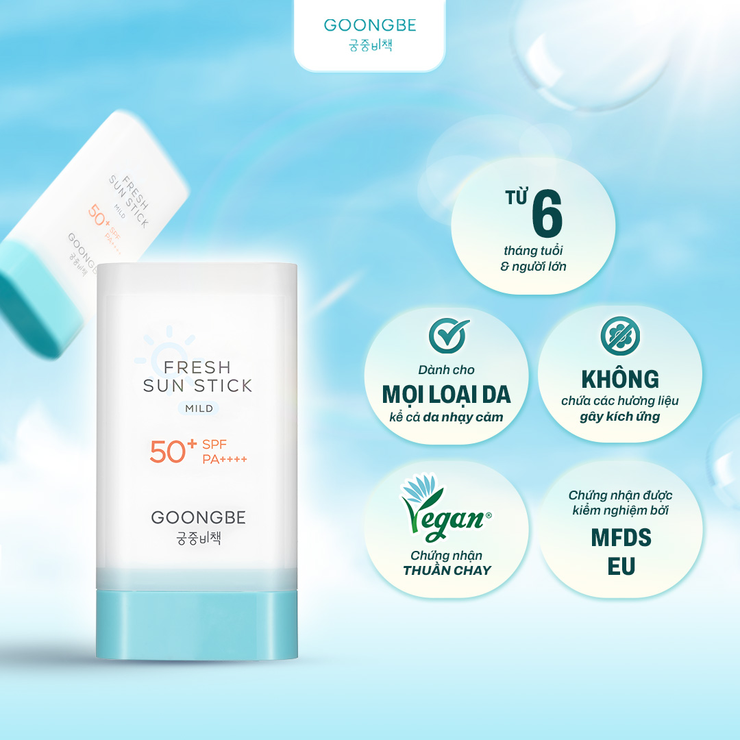 Mô tả Kem Chống Nắng Dạng Sữa Vật Lý Thuần Chay GOONGBE Waterful Sun Lotion Mild 80gr - 5
