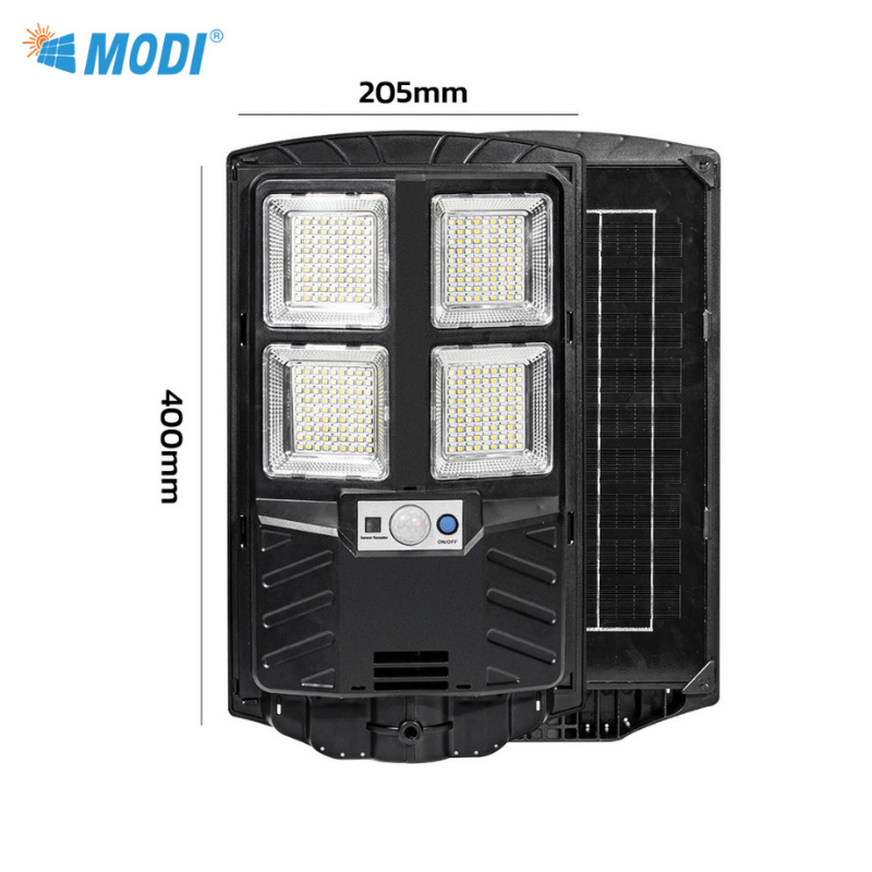 Mô tả Đèn Năng Lượng Mặt Trời Liền Thể 80W MODI SOLAR , Đèn Led Năng Lượng Mặt Trời Cảm Biến Ánh Sáng - 4