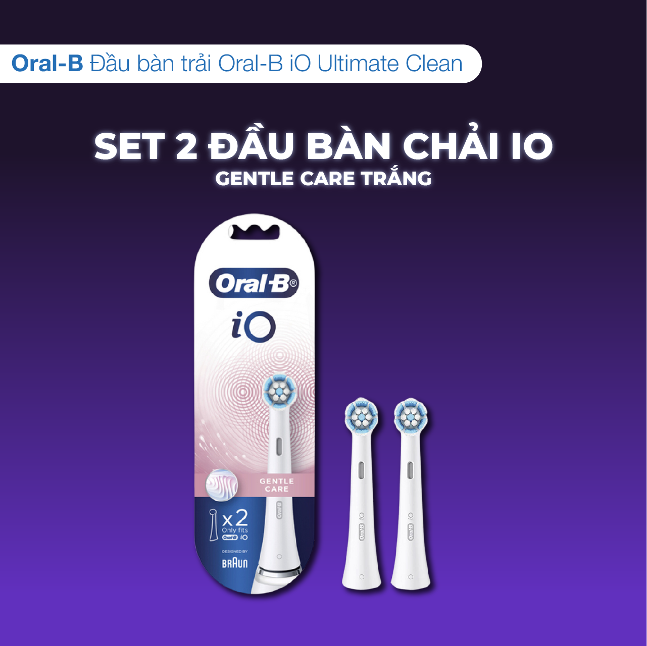 U B N Ch I Oral B Io Series C Ng Ngh S Ng M L Ng Ch I Tr N S Ch