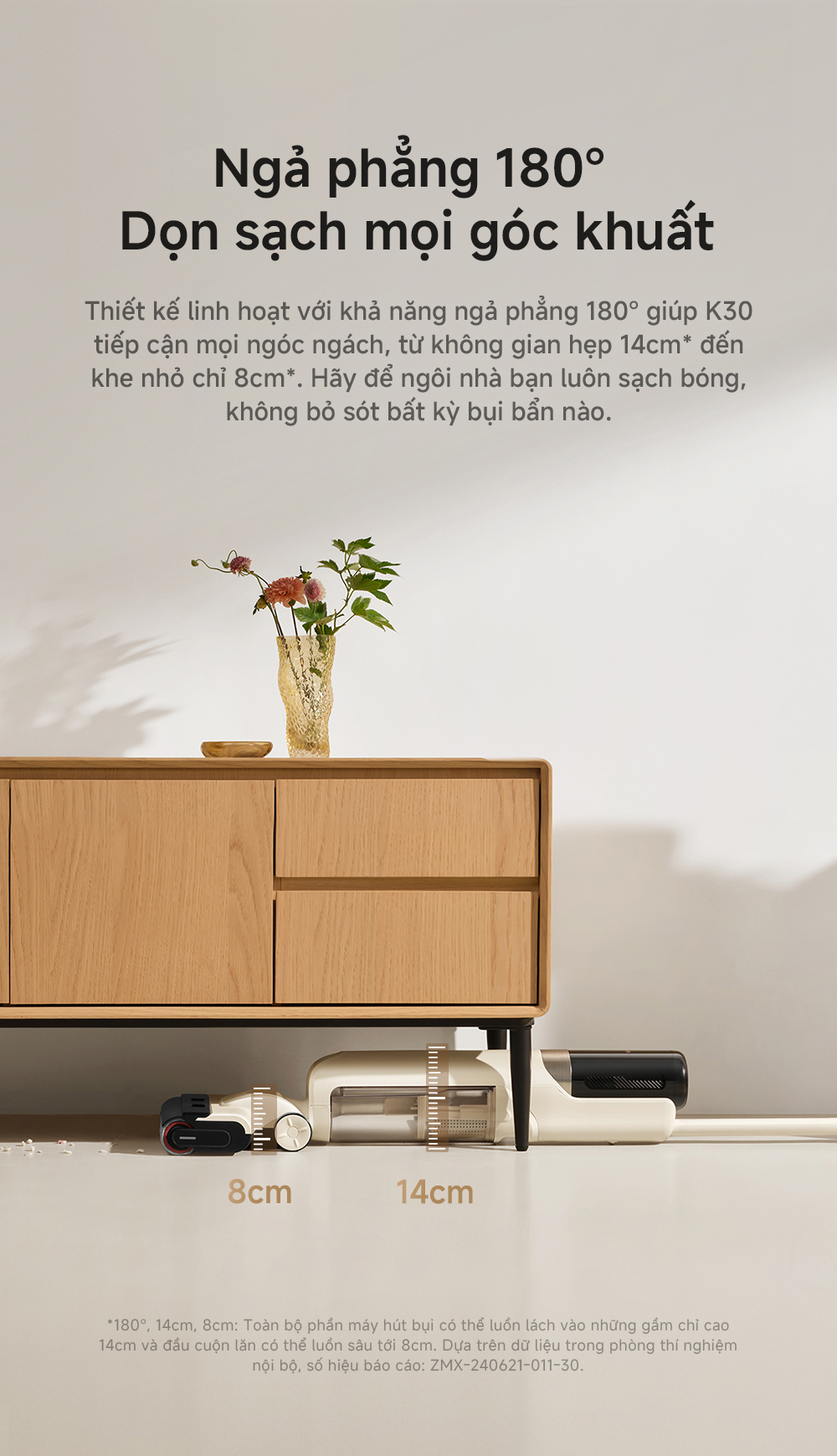 Mô tả Máy hút bụi lau nhà khô và ướt đa năng Mova K30 - Hàng chính hãng - Bảo hành 12 tháng - 5