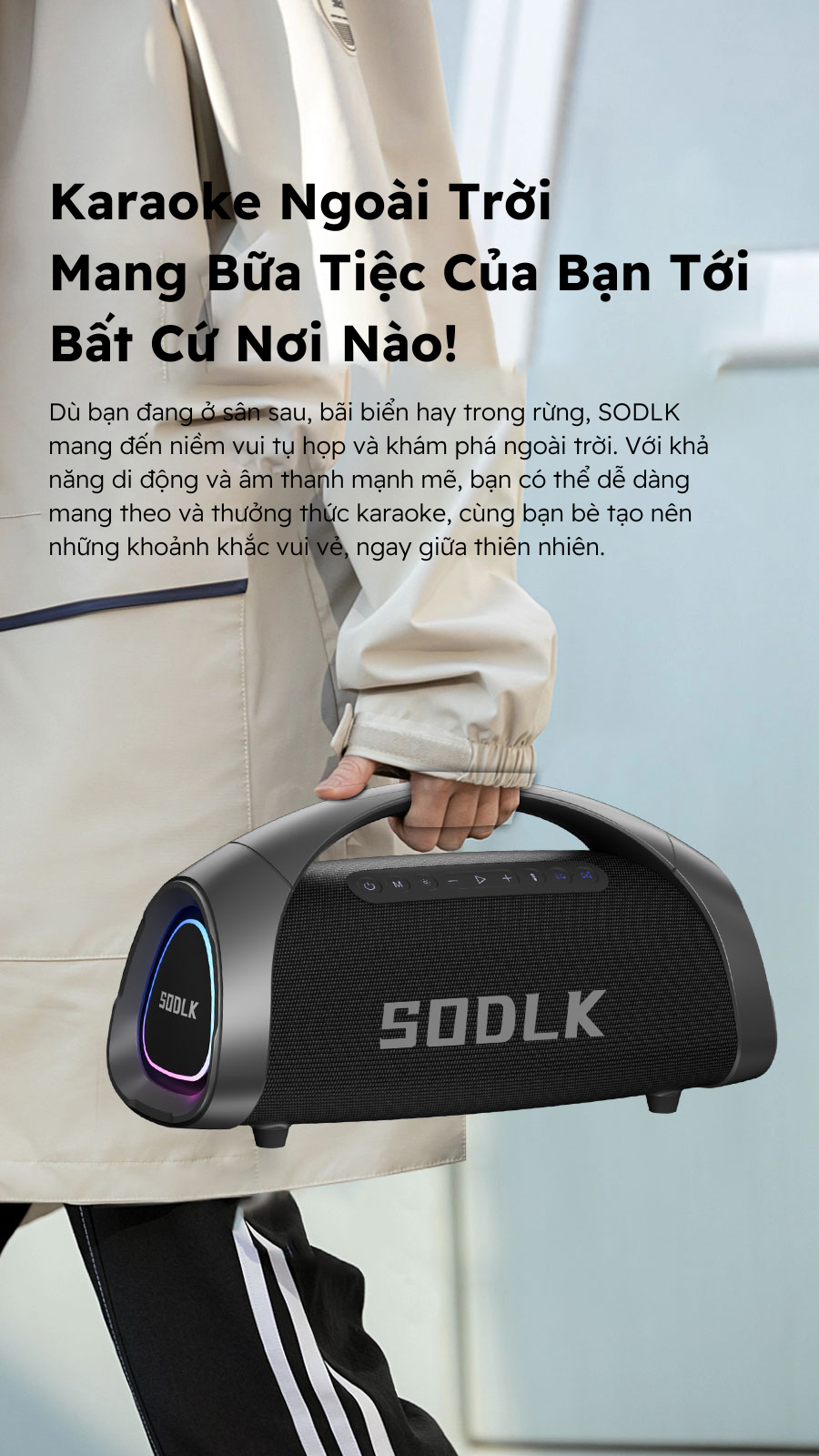 Chống nước IPX6 SODLK S1617