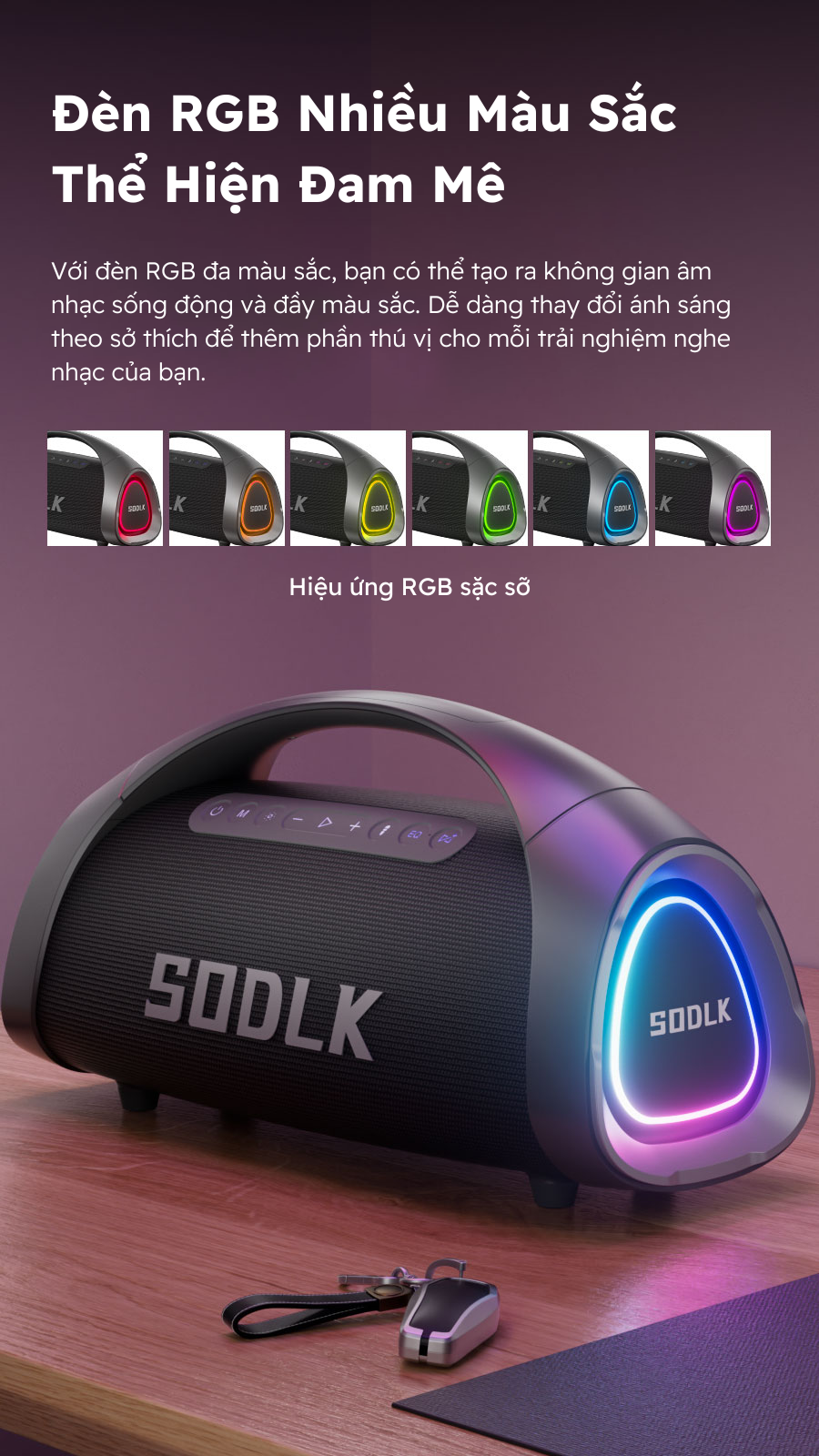 Thời lượng pin SODLK S1617