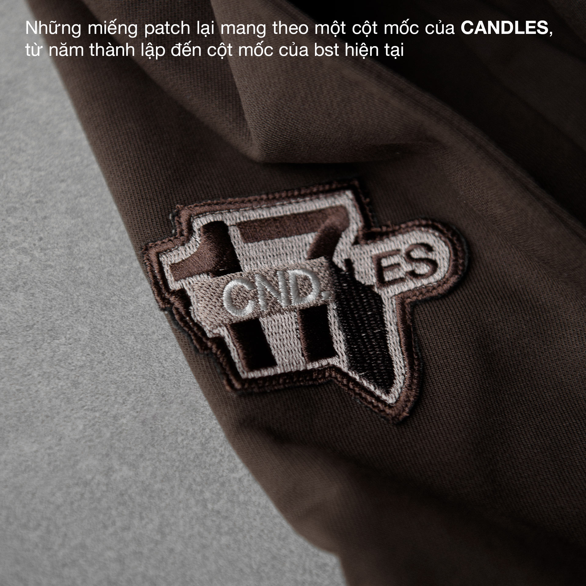 Mô tả Áo Hoodie Candles Multipatch Oversize Unisex - 3
