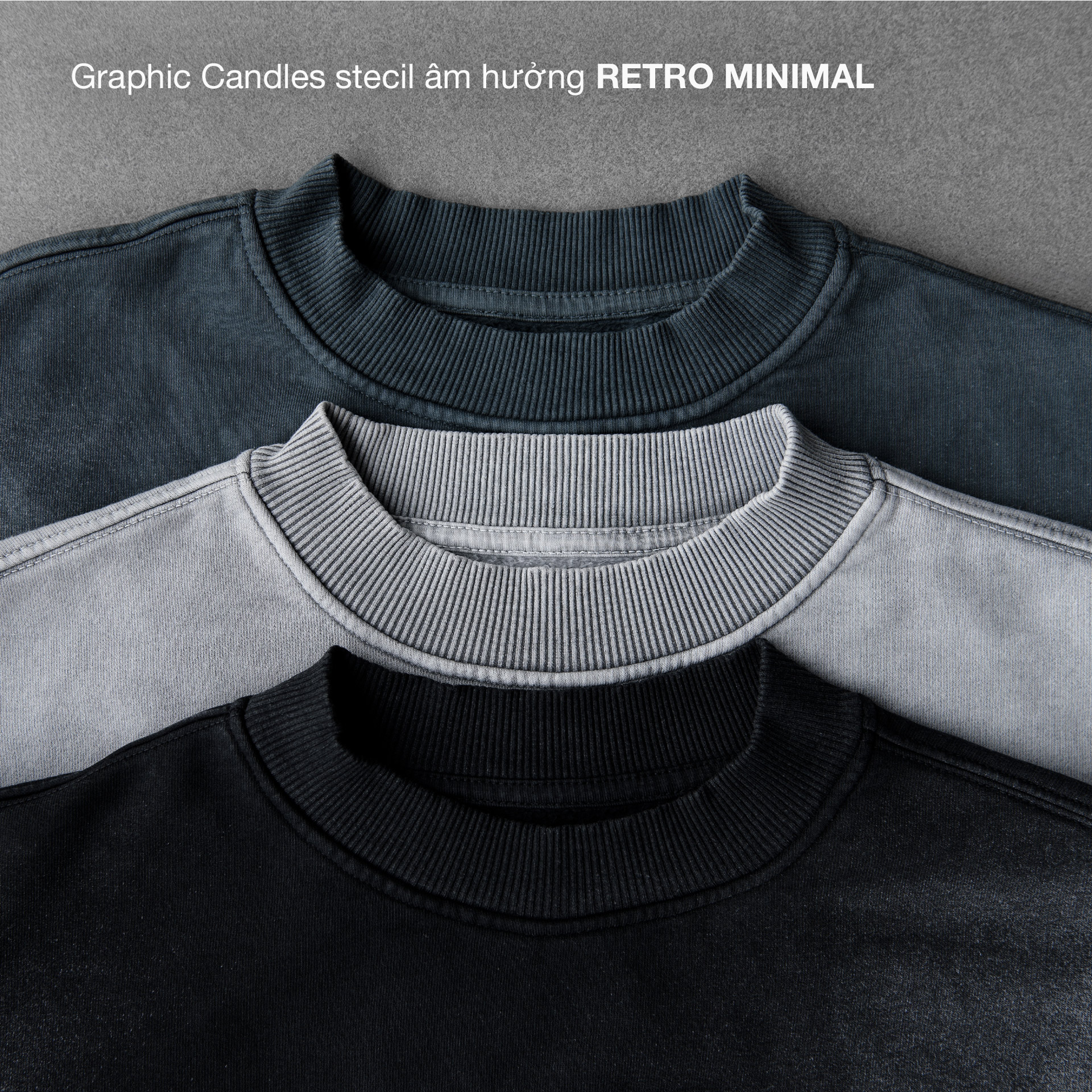 Mô tả Áo Nỉ Candles C.A.N Stecil Oversize Unisex - 3
