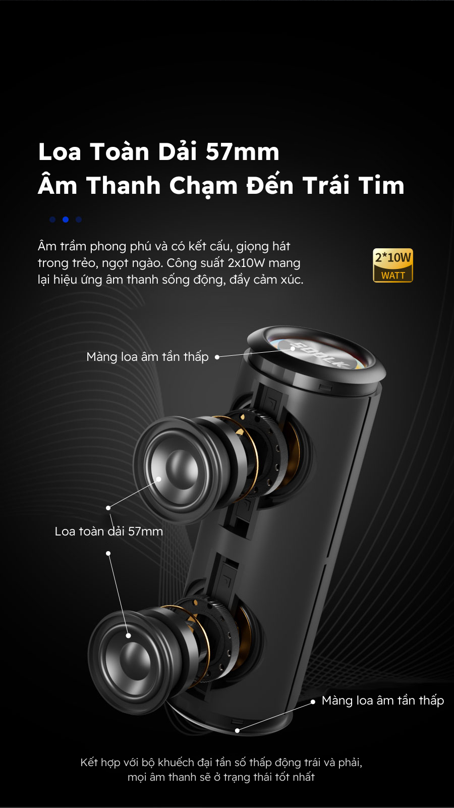 Loa SODLK TX9 chống nước