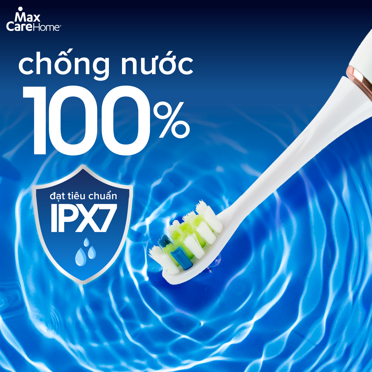 Mô tả Bàn Chải Điện DIỆT KHUẨN BẰNG TIA UV CAO CẤP Maxcare Hera Whitening Sấy Khô & Nhắc Chuyển Vùng Đánh Răng - 5