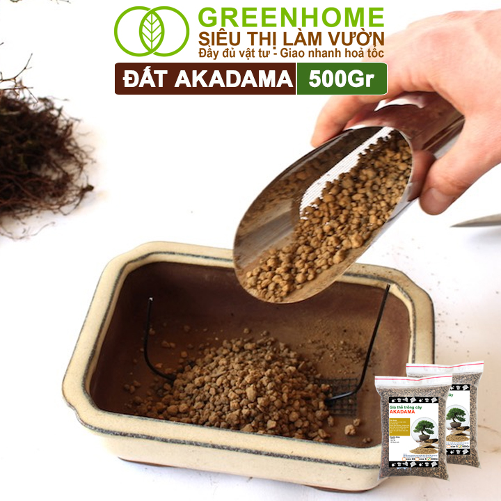 Đất Akadama cấu trúc xốp