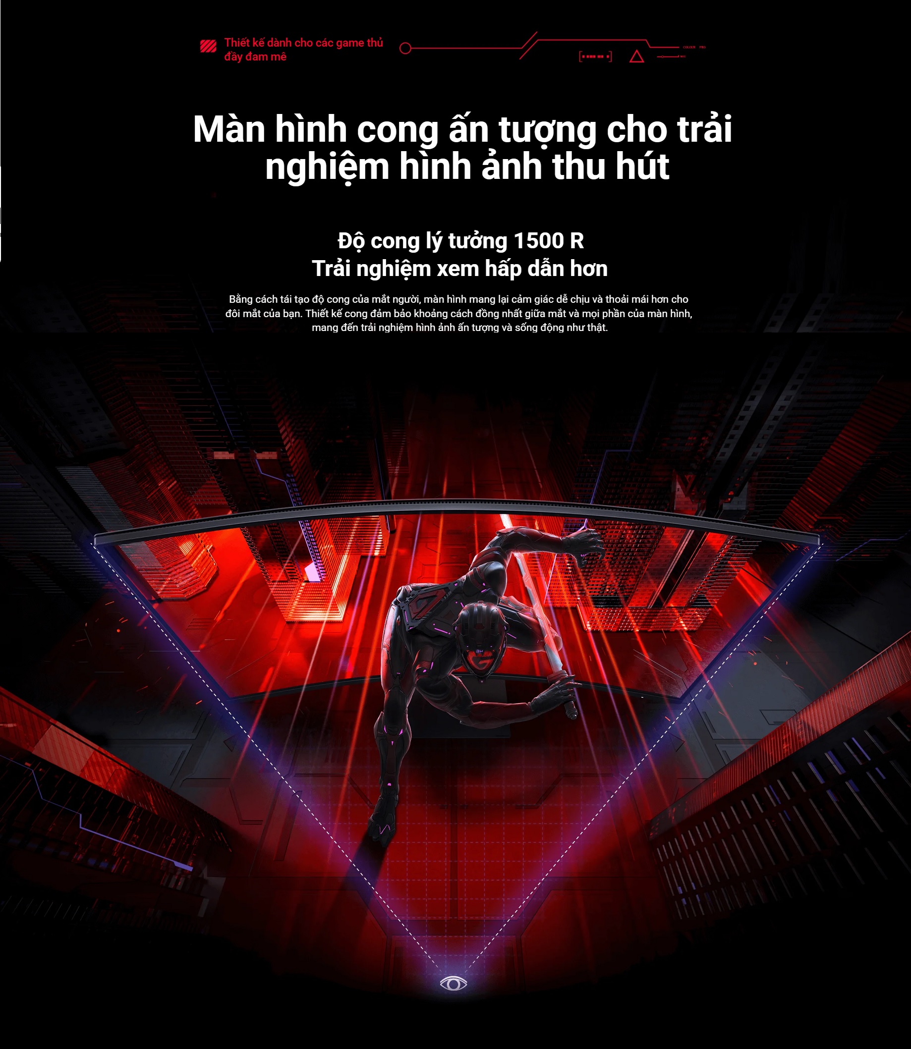 Mô tả Màn Hình Cong Gaming Xiaomi 2K Curved Gaming Monitor G34i (34inch/180Hz/1ms) - Phiên Bản Quốc tế, Bảo Hành 36 Tháng - 4