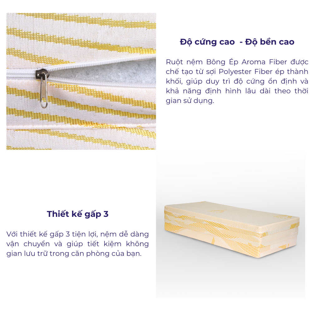 Bảo hành nệm Aroma 10 năm