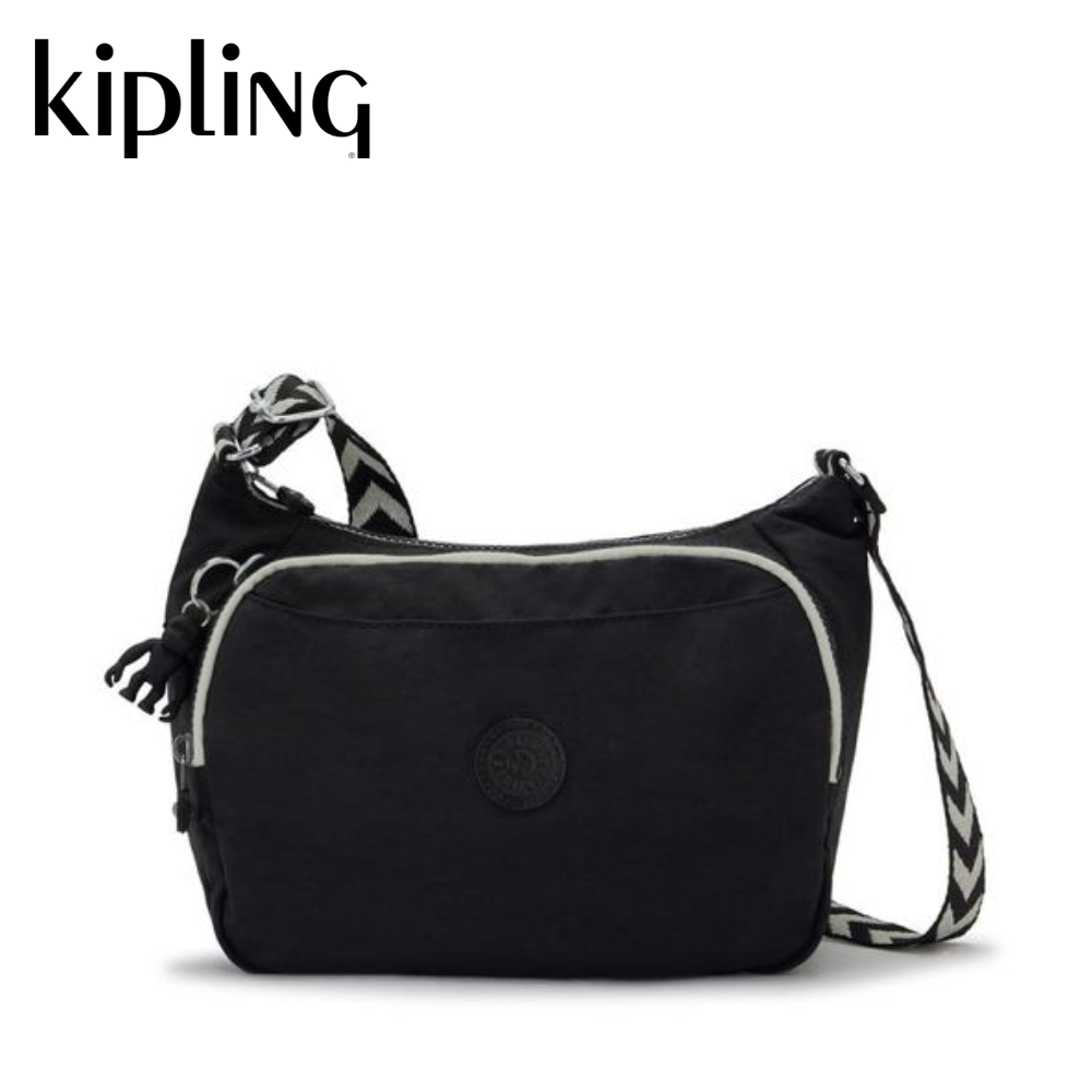 Mô tả Kipling Túi Đeo Chéo CAI Crossbody Bags- Black Chevron- HUKI2587AJ - 1