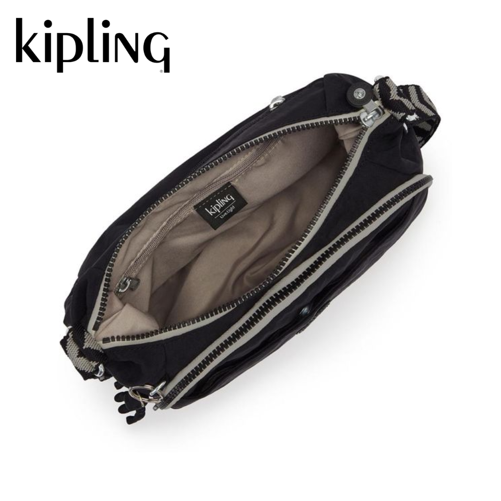 Mô tả Kipling Túi Đeo Chéo CAI Crossbody Bags- Black Chevron- HUKI2587AJ - 5