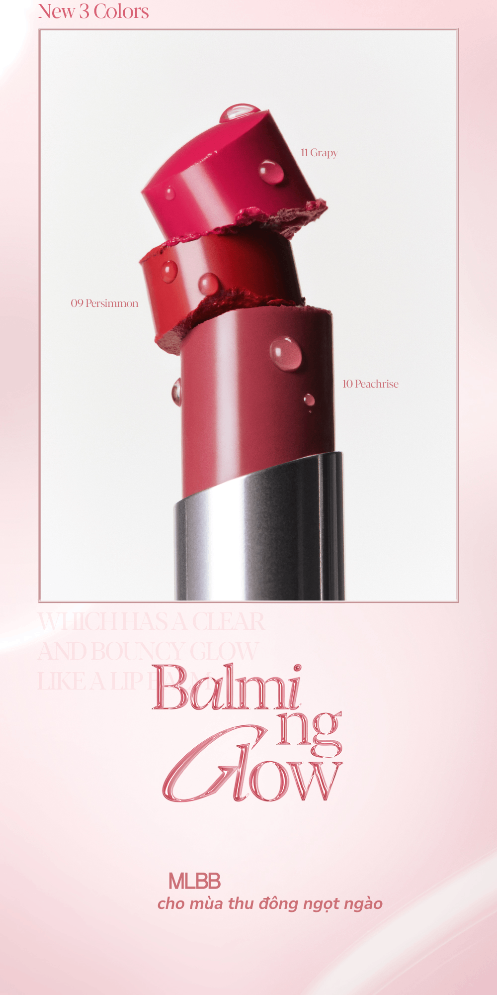 Mô tả Son Thỏi Bóng Dưỡng Ẩm Espoir Nowear Lipstick Balming Glow 3gr - 5