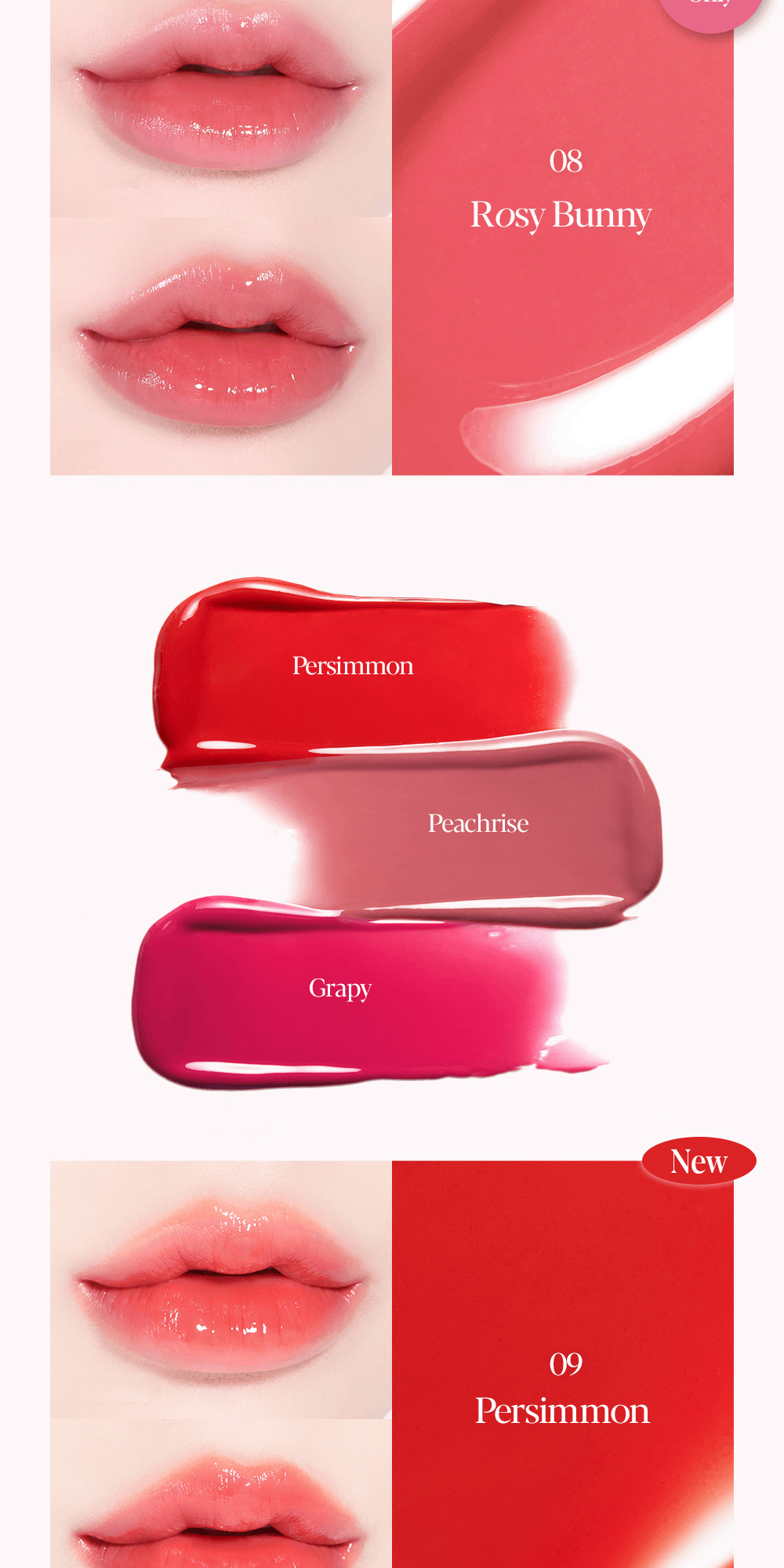 Mô tả Son Thỏi Bóng Dưỡng Ẩm Espoir Nowear Lipstick Balming Glow 3gr - 10