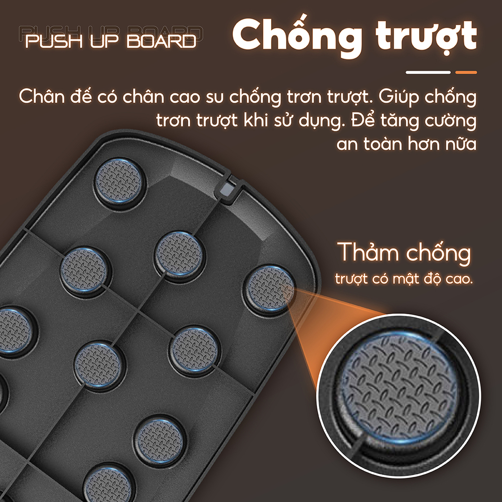 Mô tả KOL - BG-Dụng Cụ Tập Hít Đất Chống Đẩy Có Vạch Kẻ Màu Theo Nhóm Cơ Rh003 - 6