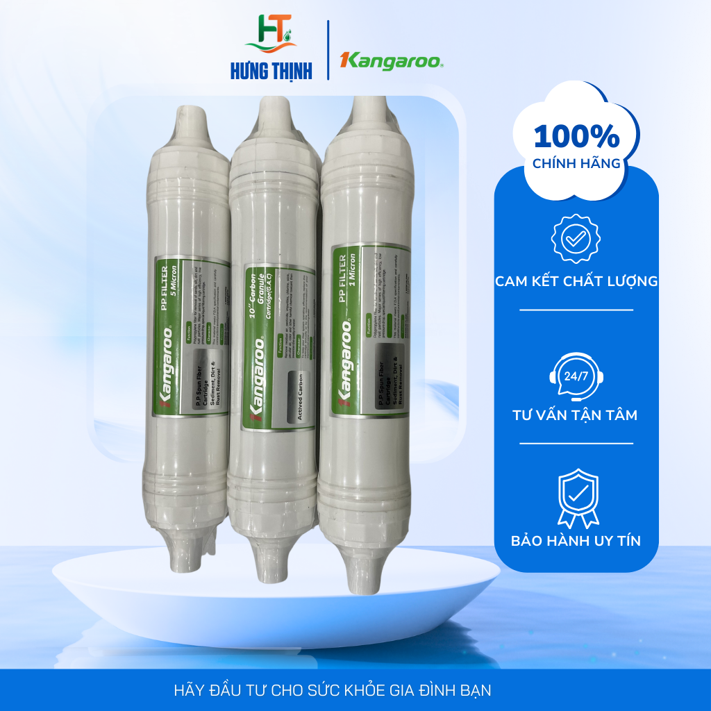 Mô tả Lõi Lọc Nước 1 2 3 Cho Máy Lọc Nước KG100HK, KG100ES, KG100EO, KG100ES1 - 1
