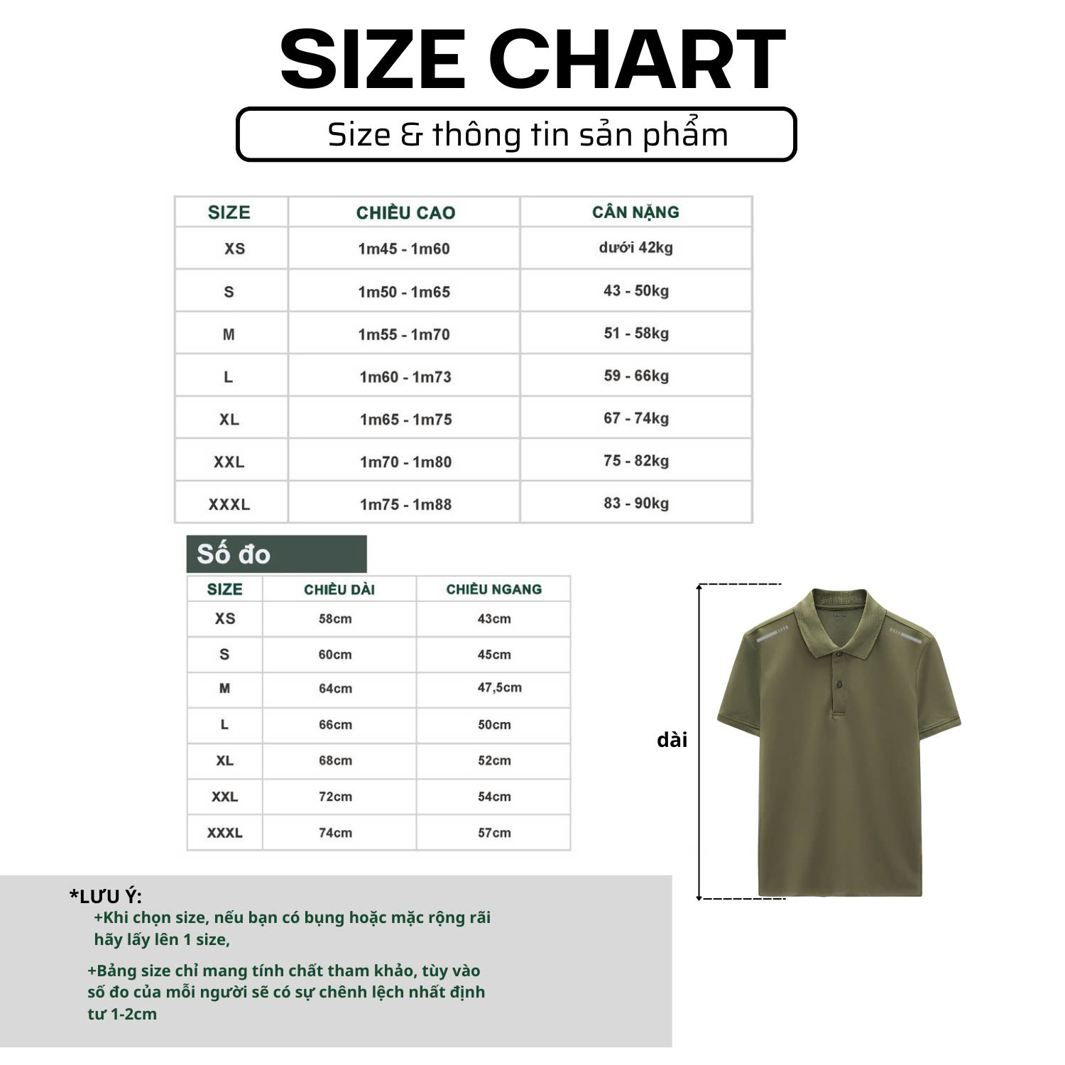 Mô tả Áo thun nam POLO GẤU 194 Trơn Unisex vải cá sấu Poly co dãn 4 chiều dày dặn form gerular fit - PL PP13 - 2