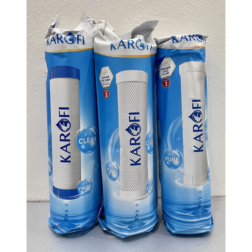 Mô tả Bộ Lõi Lọc Smax Duo Karofi 123 Với Lõi Số 2 CTO (Lõi Lưới) Dùng Cho Các Dòng Máy Ss038, U03, U05, U95, P95, OP1310, O07 - 2