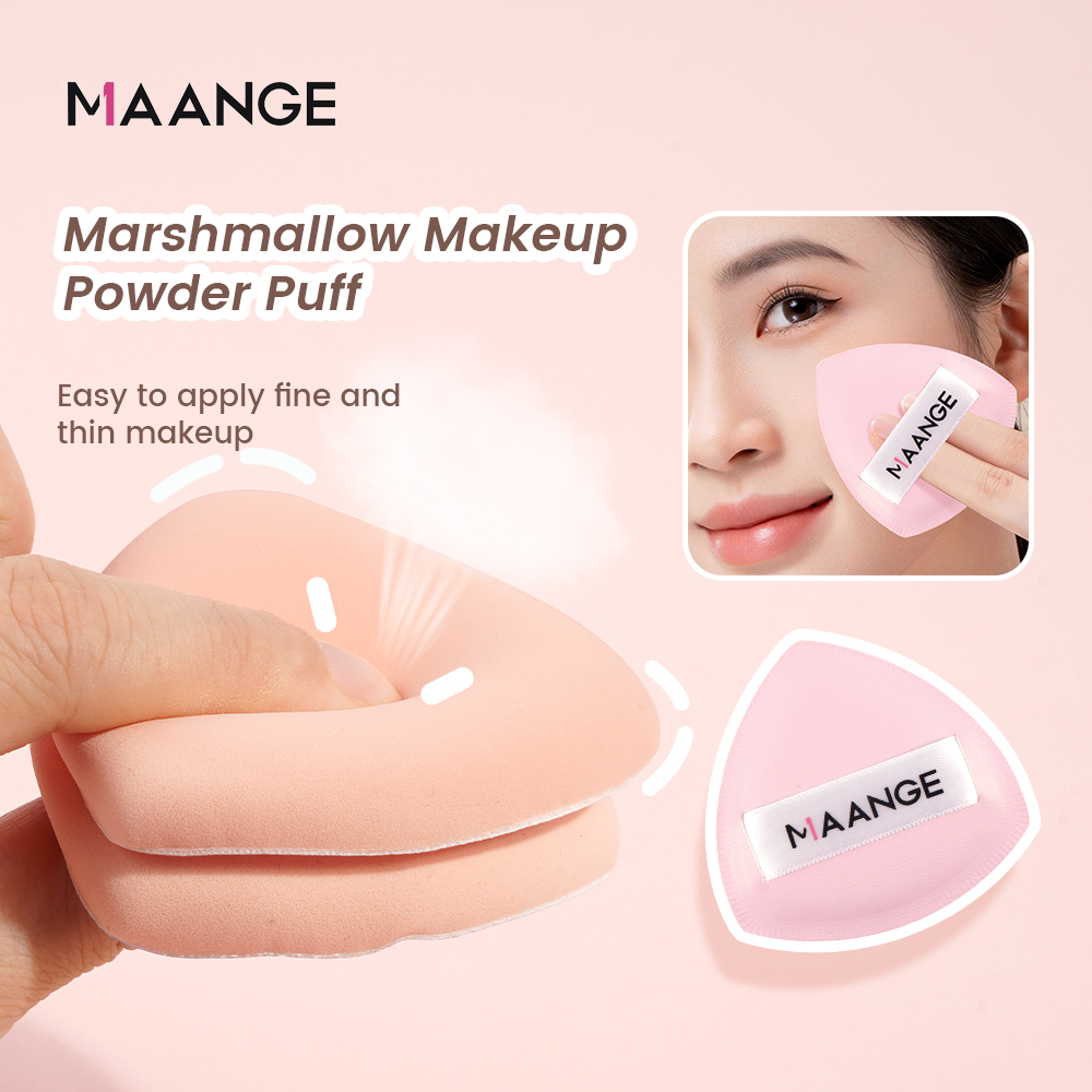 Mô tả Cọ kem nền siêu mỏng MAANGE kèm 1 miếng mút trang điểm khô và ướt, Bộ quà tặng cao cấp 52099 - 3