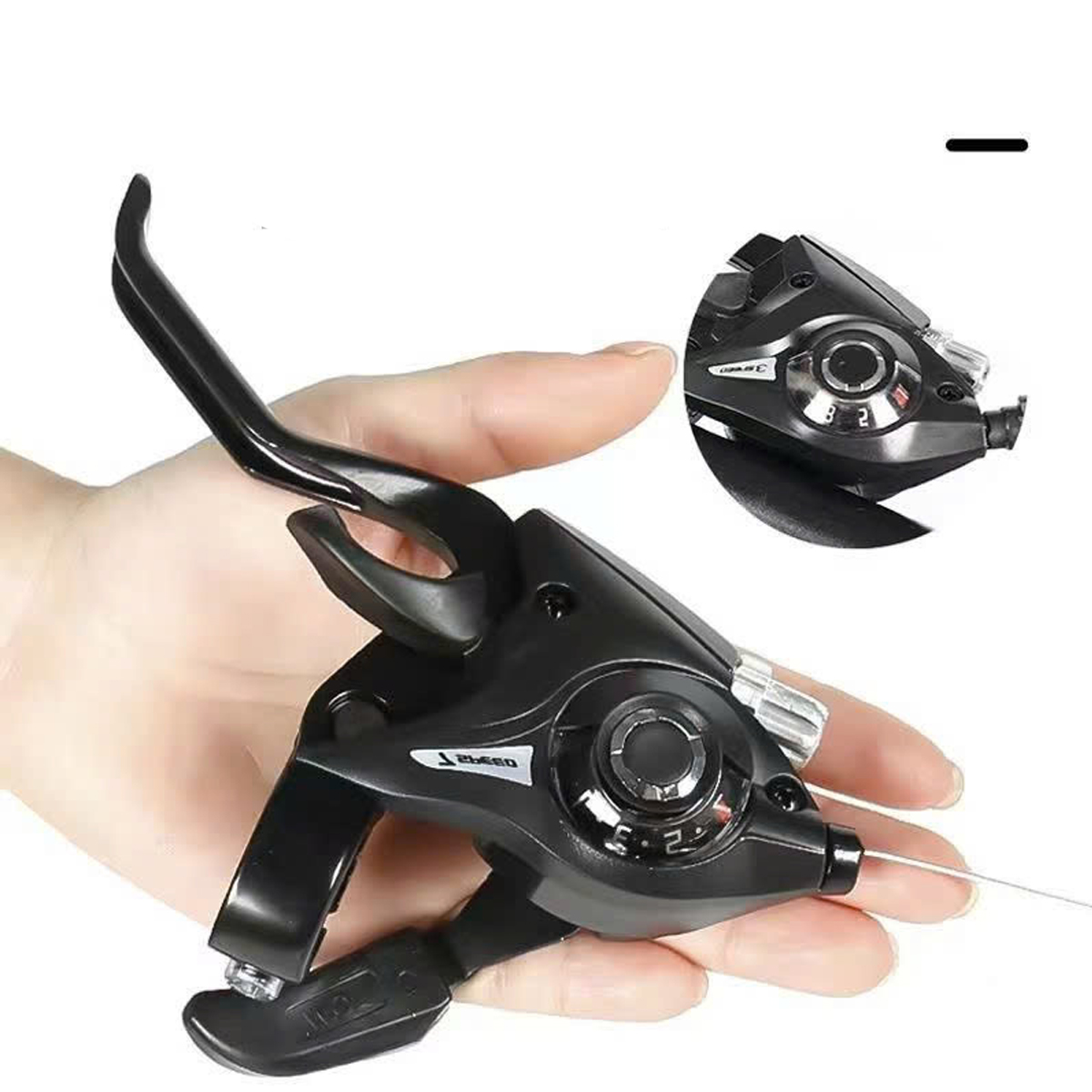 Mô tả Bộ Tay Đề Tay Phanh Líp Xe Đạp Amalife Bấm Tốc Độ 3x7 Speed Và 3x8 Speed Shimano1 - 10