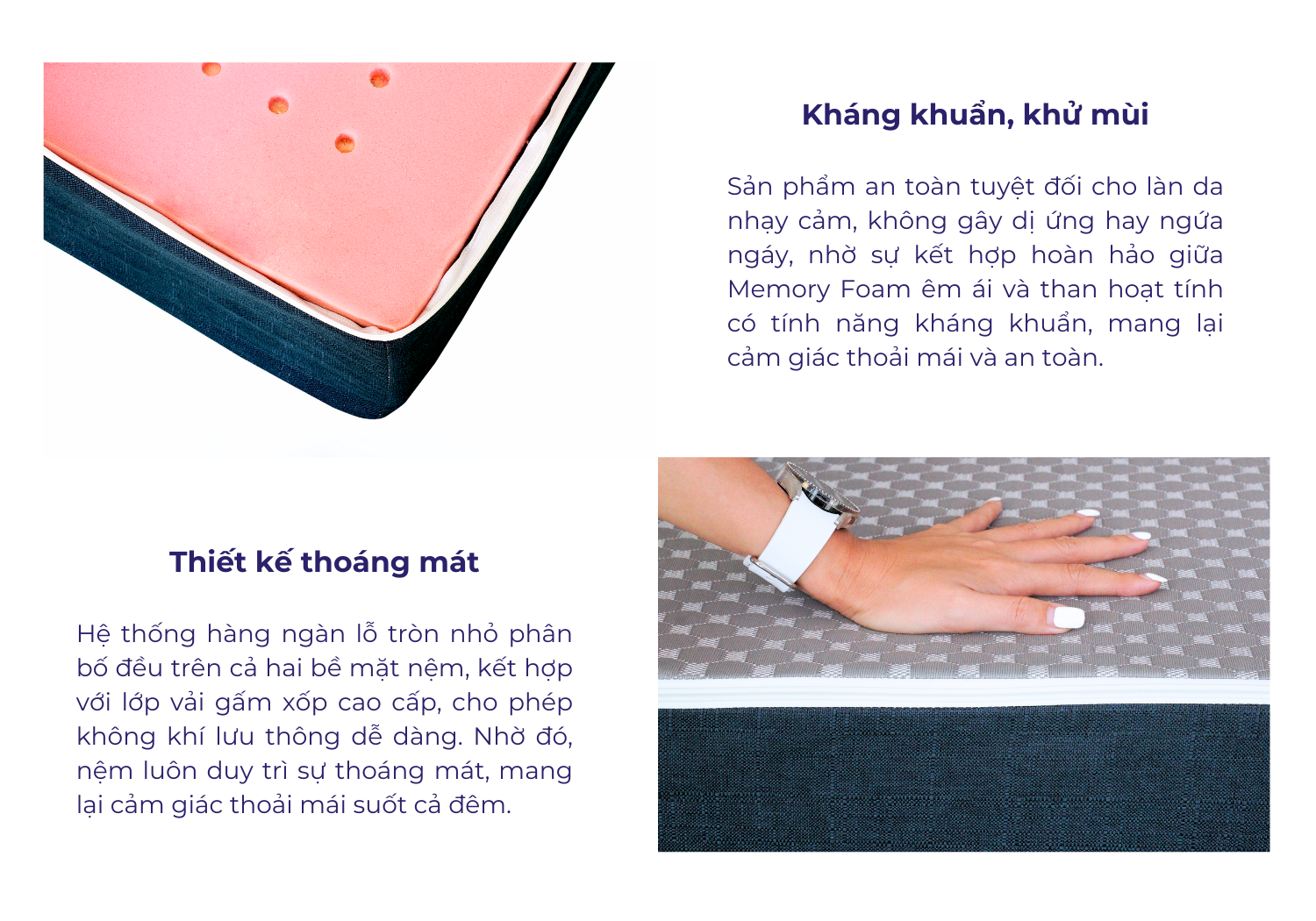 Nệm Aroma hỗ trợ xương khớp