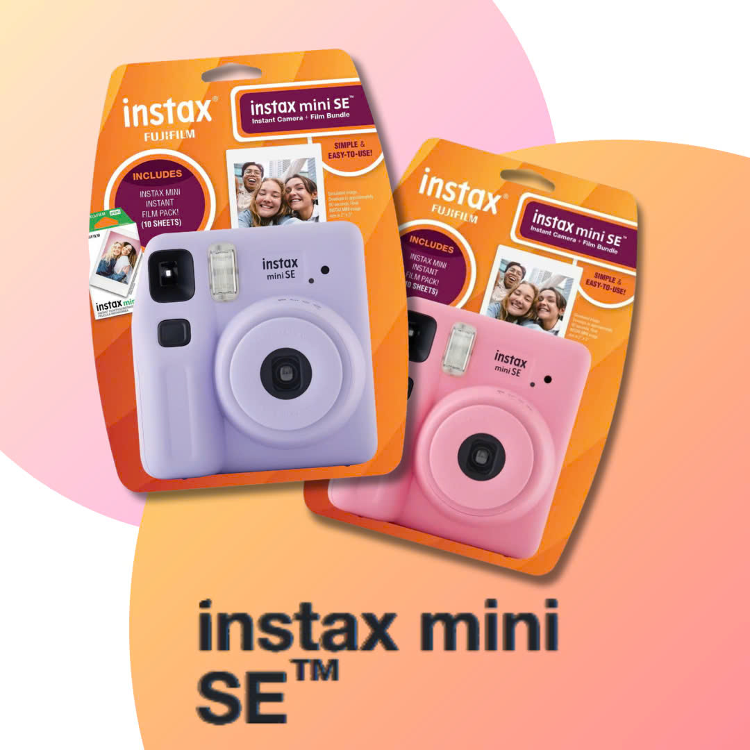 Fujifilm Instax Mini SE Máy ảnh lấy liền Hàng Chính Hãng (tặng