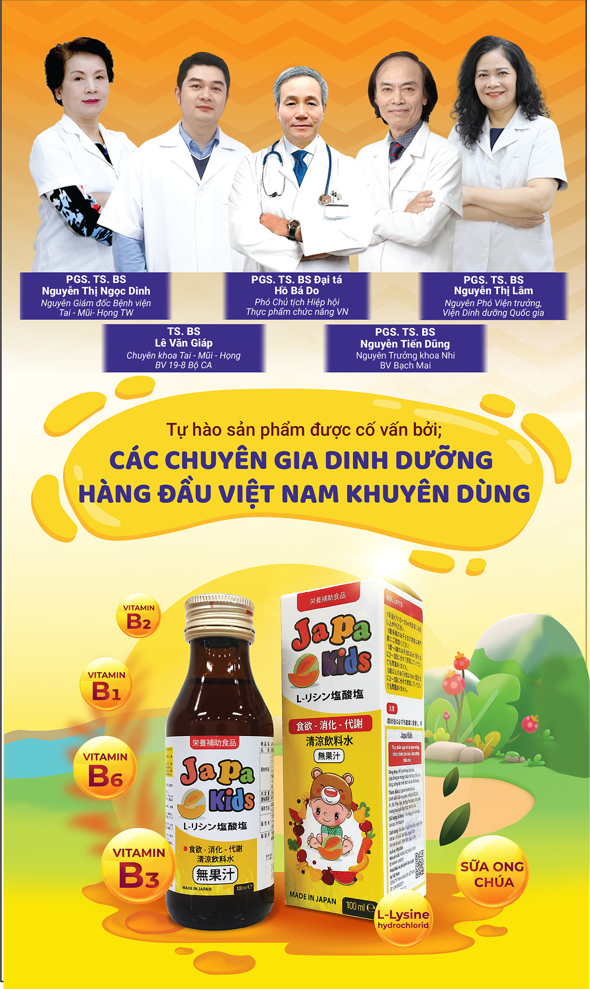 Mô tả Siro Ăn Ngon Japa Kids Chính Hãng Kích Thích Ăn Ngon, Tăng Cân Tăng Chiều Cao Cho Bé - 2