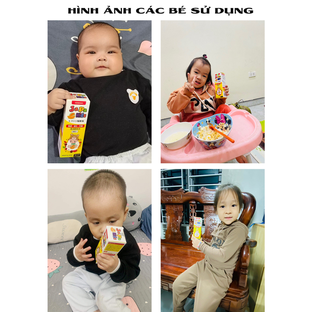 Mô tả Siro Ăn Ngon Japa Kids Chính Hãng Kích Thích Ăn Ngon, Tăng Cân Tăng Chiều Cao Cho Bé - 10