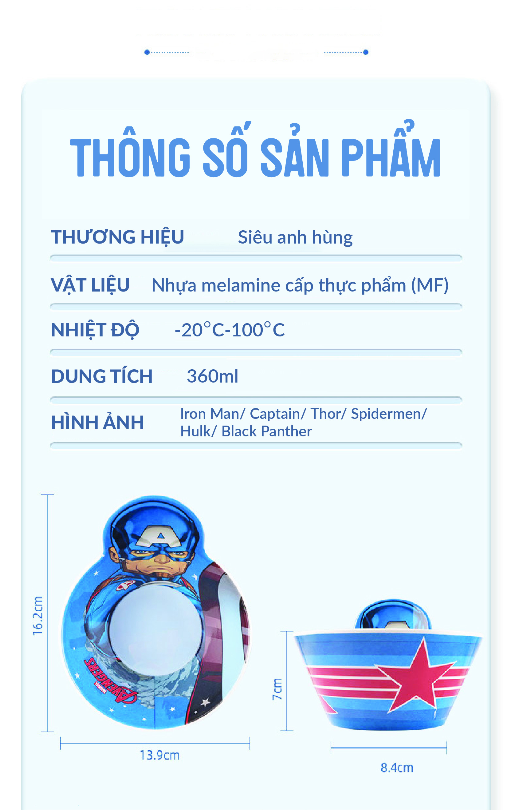 Mô tả Bộ ăn dặm cho bé 1989KIDS chất liệu Nhựa Melamine chén bát ăn dặm,đũa tập ăn,cốc uống nước,thìa cho bé - 3