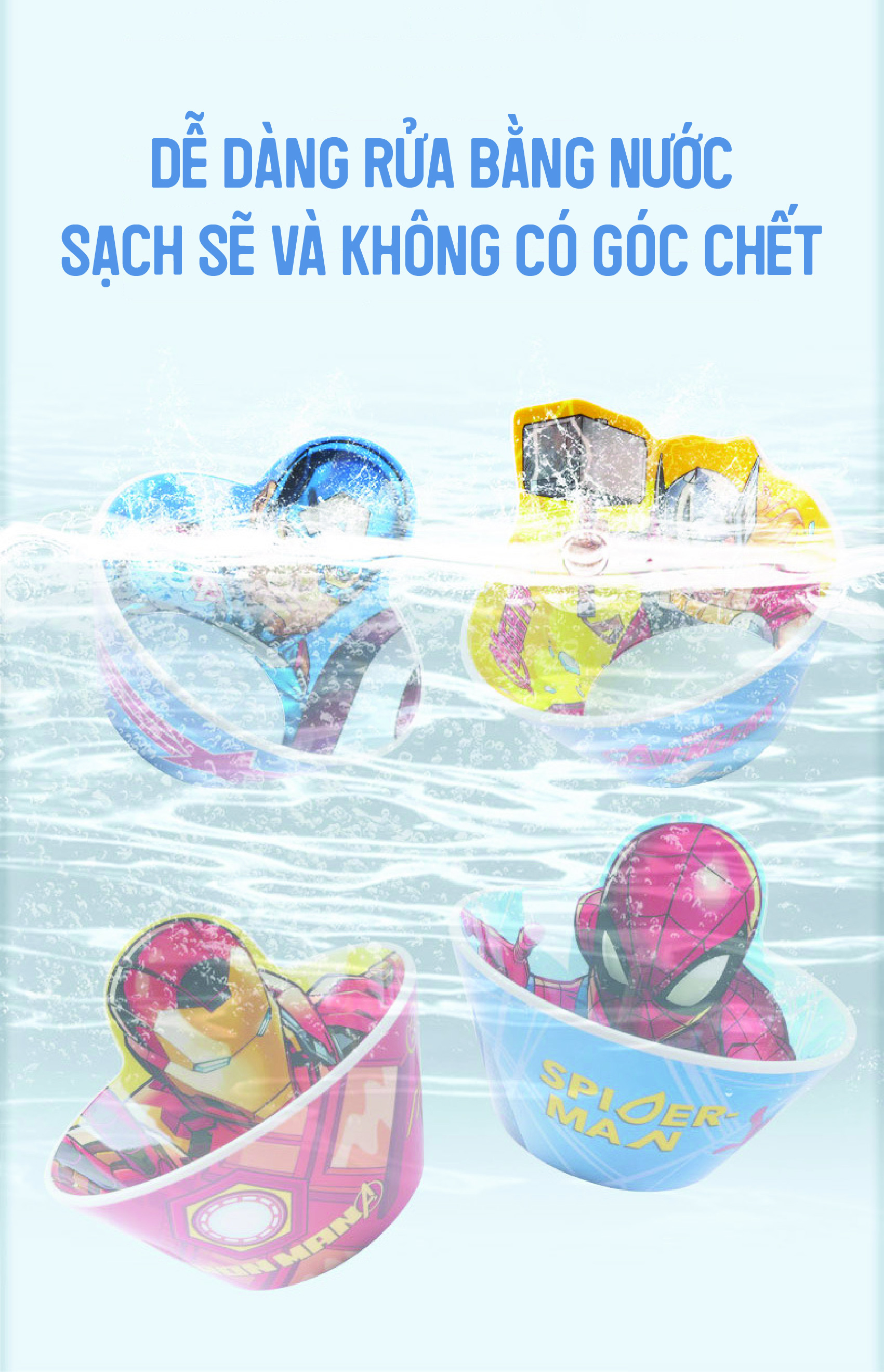 Mô tả Bộ ăn dặm cho bé 1989KIDS chất liệu Nhựa Melamine chén bát ăn dặm,đũa tập ăn,cốc uống nước,thìa cho bé - 6