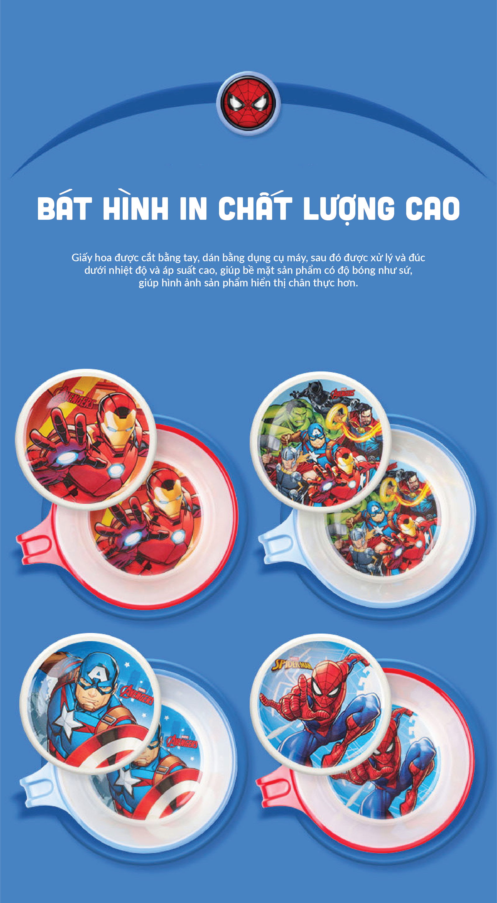 Mô tả Bộ ăn dặm cho bé 1989KIDS chất liệu Nhựa Melamine chén bát ăn dặm,đũa tập ăn,cốc uống nước,thìa cho bé - 7