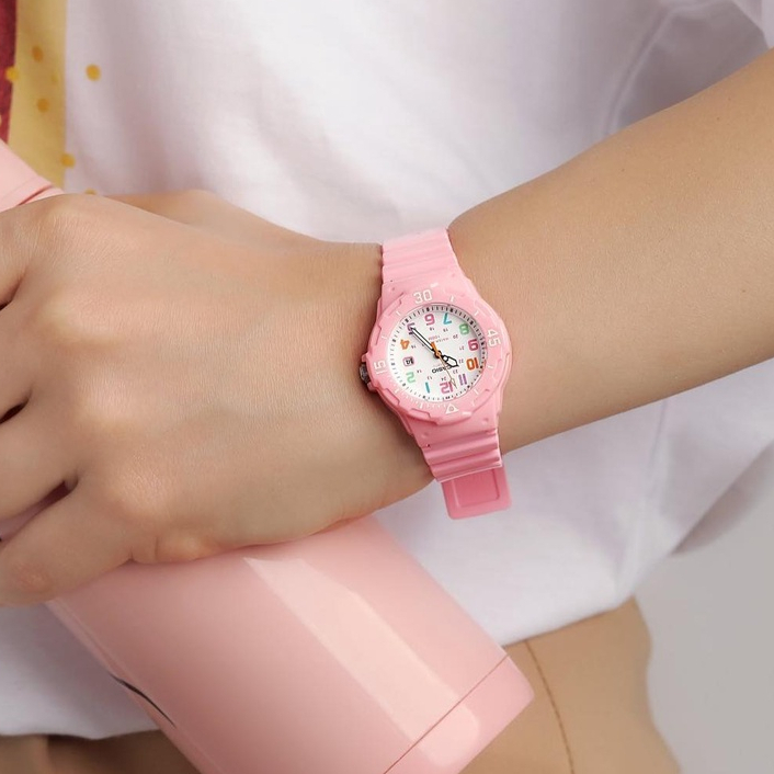 Mô tả Đồng Hồ Casio Nữ LRW-200H-4B2VDF Mặt Tròn Dây Cao Su Chính Hãng - 1