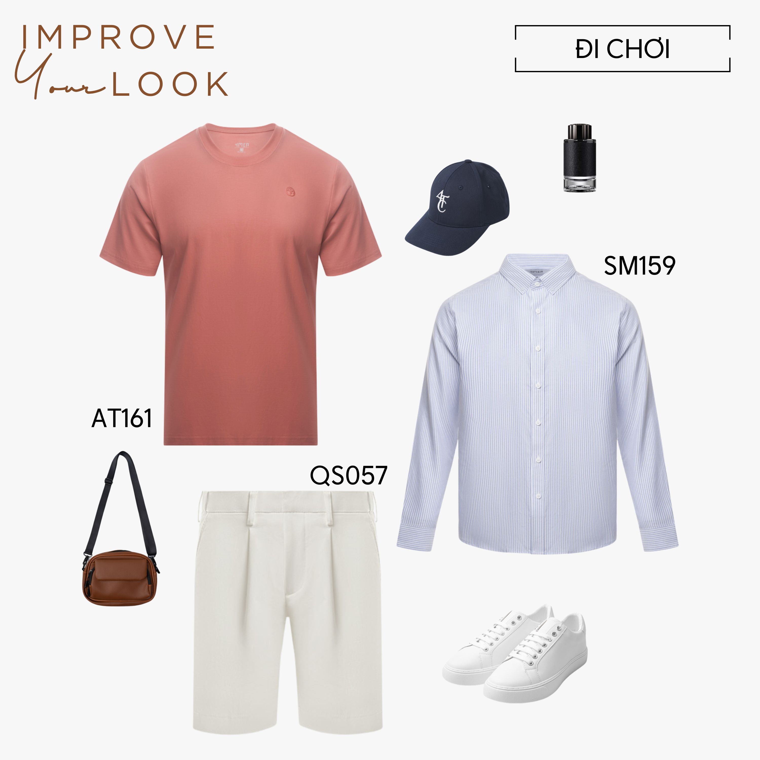Mô tả Áo thun nam cổ tròn trơn 4MEN AT161 form slimfit đẹp ôm body, vải cotton cao cấp co giãn 4 chiều thấm mồ hôi, giá rẻ - 5